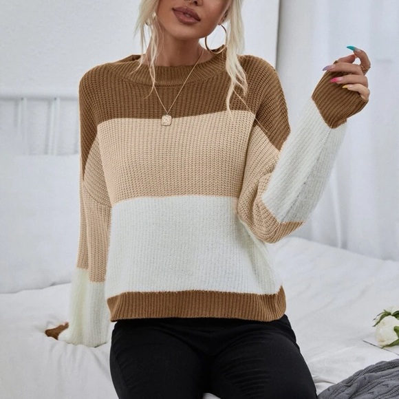 Colorblock Sweater - Picture 8 of 10